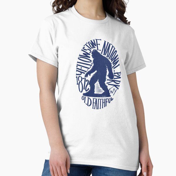 Yellowstone National Park Bigfoot Design