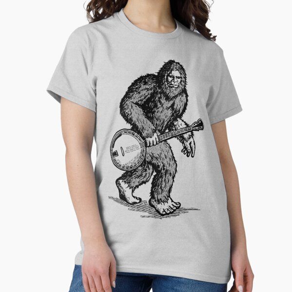 Grassquatch! Bigfoot with Banjo Funny Bluegrass