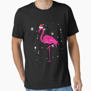 Christmas Flamingo Shirt — graphic tee