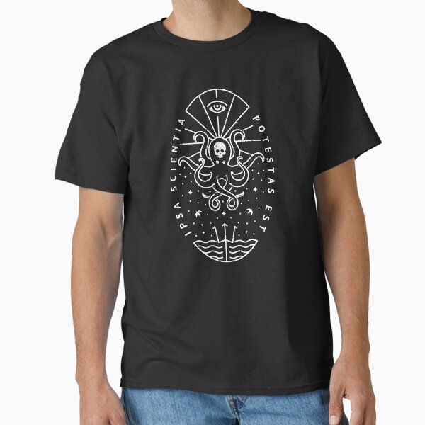 Knowledge - White/Skull