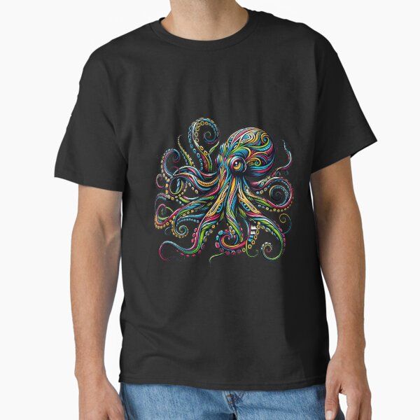 Colorful Tribal Octopus