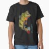 Fishing PEACOCK BASS Fishing Art Gift For Dad — graphic tee